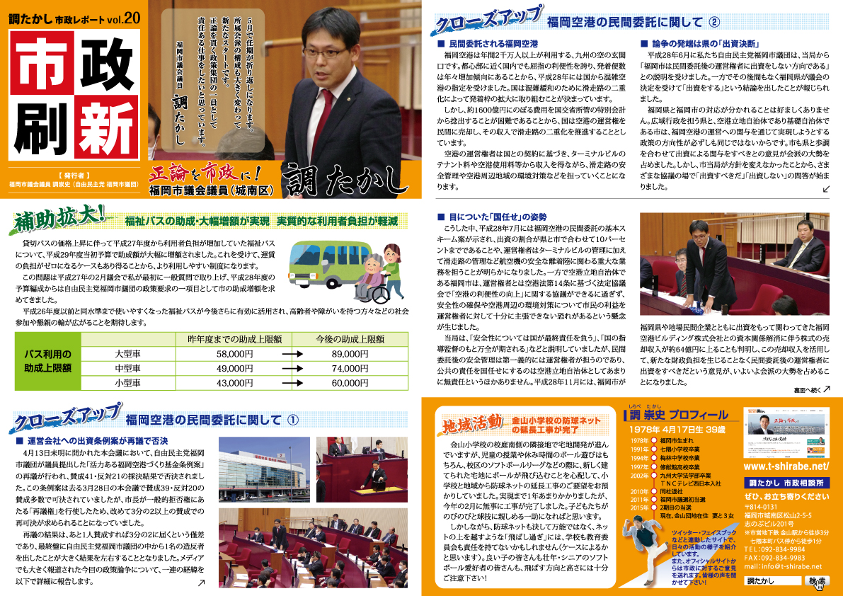 市政刷新vol.20